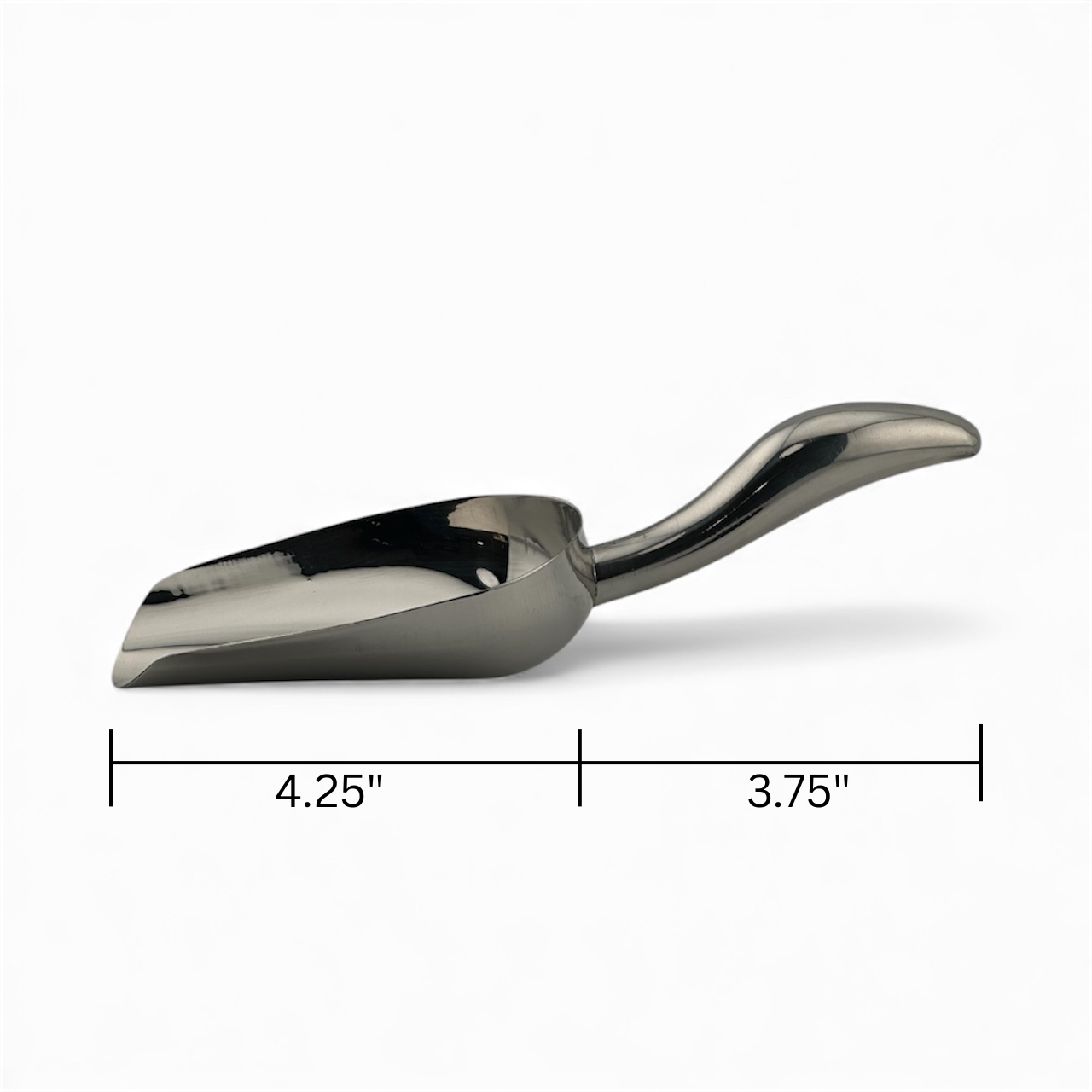 8" stainless steel Ice Scoop