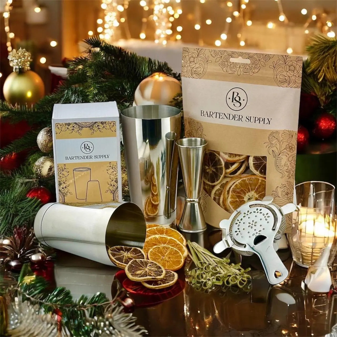 Bartender Gift Bundle Box – Complete Cocktail Making Set