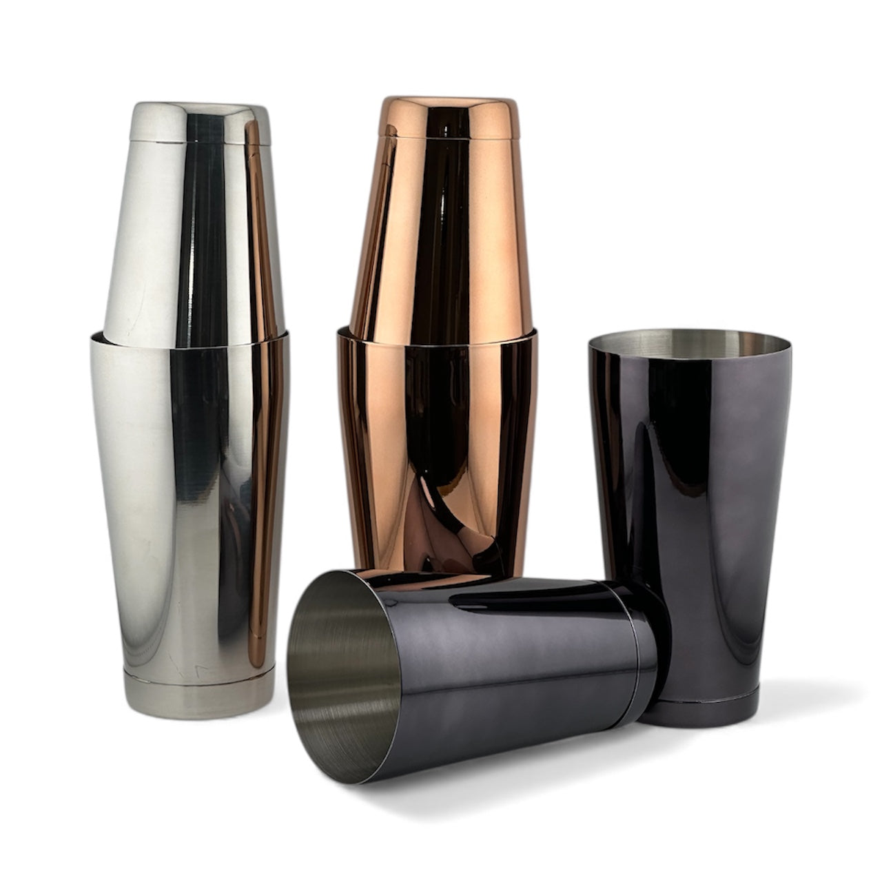 Weighted Boston Shaker – Professional 2-Piece Bartender Set