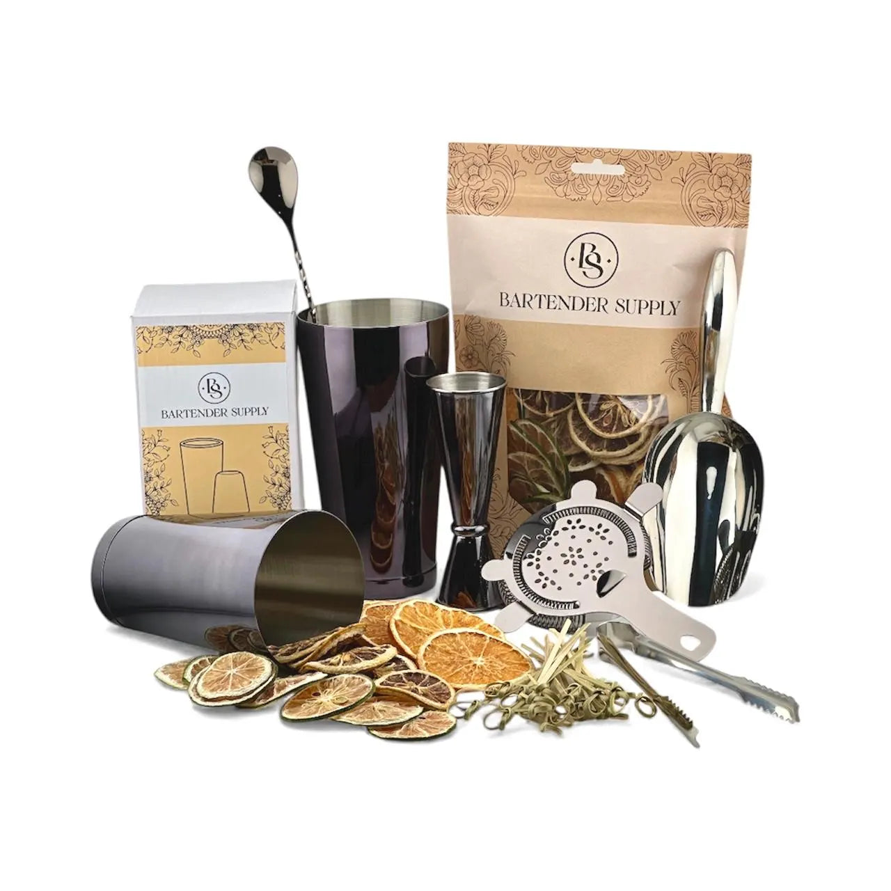 Bartender Gift Bundle Box – Complete Cocktail Making Set