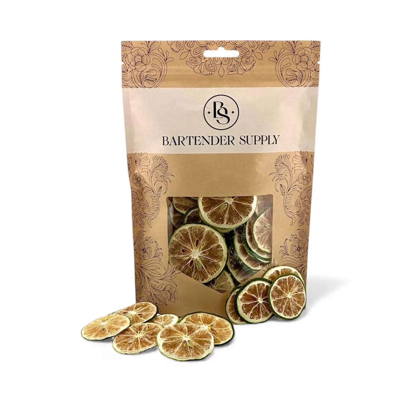 Dehydrated Lime Slices – Premium Cocktail Garnish.